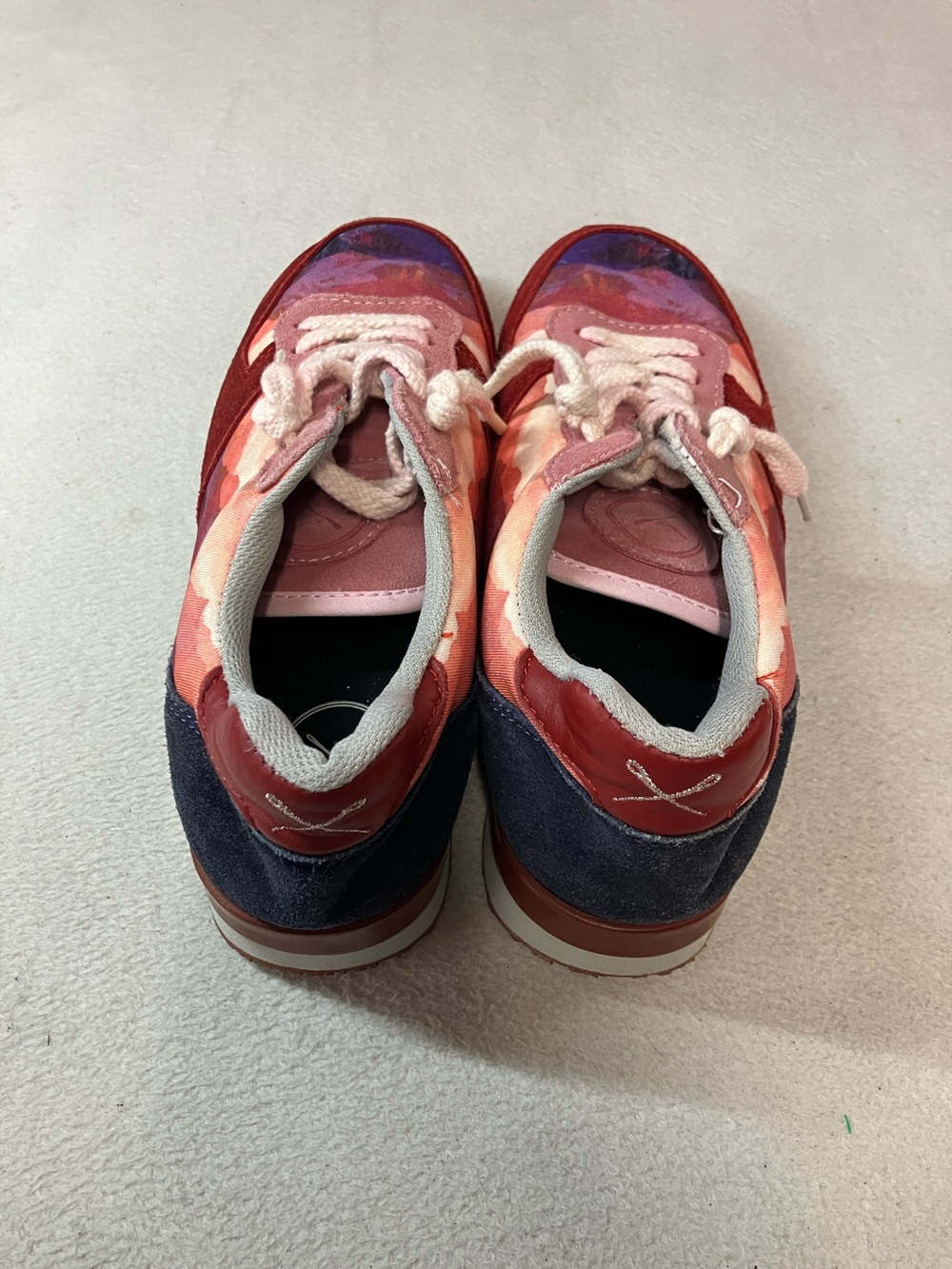 inkkas Kids Pink Red Blue Multicolor Sneakers